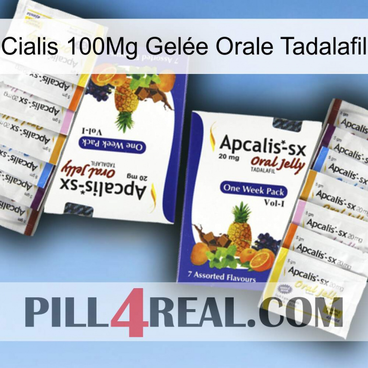 Cialis 100Mg Gelée Orale Tadalafil 12